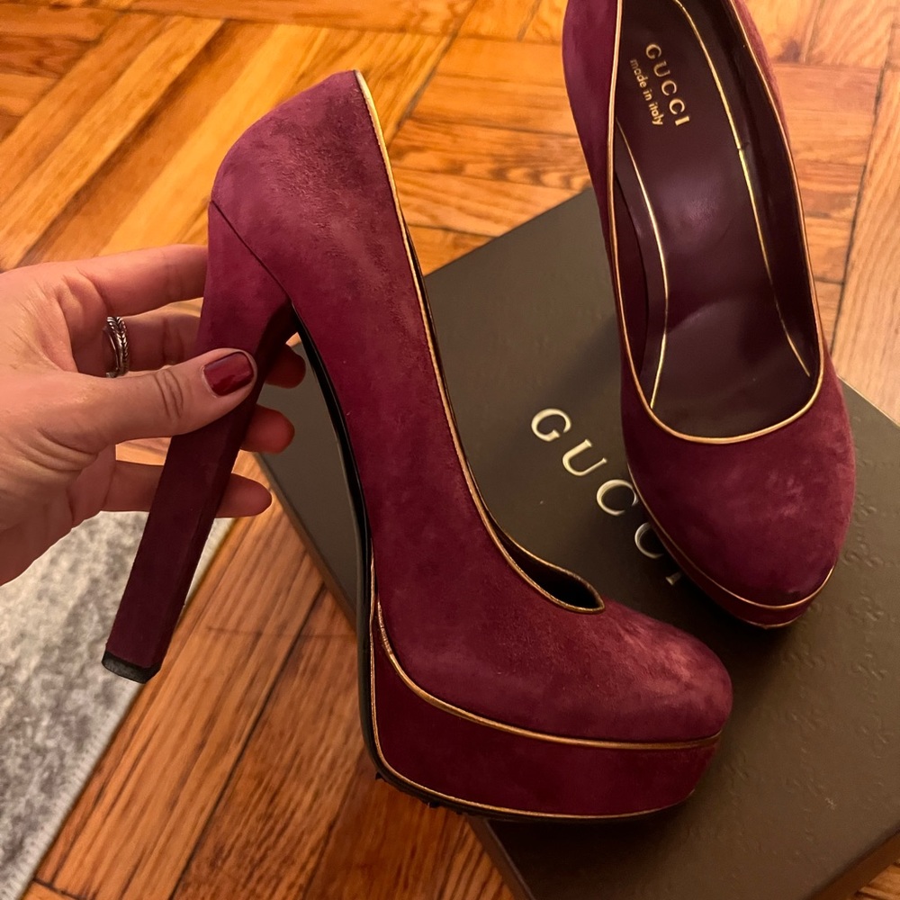 Gucci high heels (very sturdy)